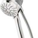 Moen Engage Magnetix Shower Head with Handheld Sprayer, 6 Handheld Shower Head Spray Functions, Chrome Finish, 26100EP