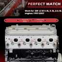 71400 Manifold Drill Template for GM/Chevy LSIII 4.8L, 5.3L & 6.0L Motors 1999-2007, Removes Broken Exhaust Manifold Bolts