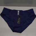 Tempt Me Women Bikini Bottoms Mid Waist Bathing Suit Swimsuit Ruched Swim Bottom, Medium