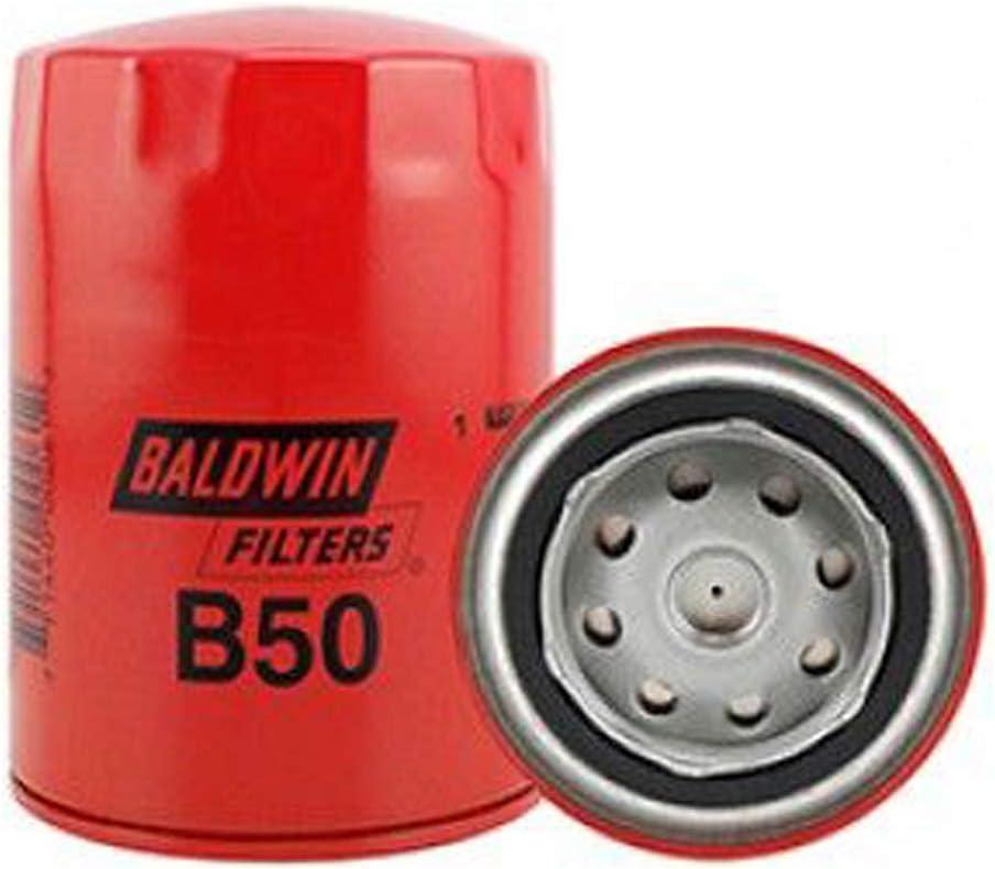 Baldwin Spin-On,5/8" Thread,5-3/8" L