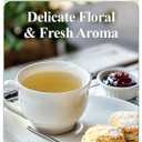 LOOMICA Organic Jasmine Green Tea Bags, Organic Green Tea with Jasmine Flowers, Refreshing & Aromatic, Floral Infusion for Relaxation, No Sugar Added, 20 Counts, (Pack of 2) (EXP 11/26/26)