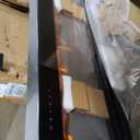 EUHOMY 60 Inch Electric Fireplace Wall Recessed and Wall Mounted with Adjustable Flame Color, Fireplace Heater with Remote Control, Linear Fireplace with Timer, Touch Screen, Log & Crystal, 750/1500W