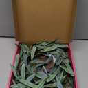 Hairui Lighted Artificial Olive Garland 6FT 96 LED Fairy Lights Battery Operated, Faux Vine Lights with Timer for Spring Christmas Holiday Fireplace Décor