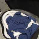 ZNSAYOTX Sectional Couch Covers, Stretch Jacquard Slipcovers with Elastic Bottom for L-Shape Sectional Sofa, 2 Pcs Pet Friendly Modular Sofa Protector (3 Seat Couch + 2 Seat Chaise, Navy Blue)