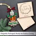 2 x 2026 Football Lovers Gifts for Men Teams - Sports Gifts for Boys Teens Athletes Sport Fan, Football Gift for Players Coach, Funny Sport Hanging Decor