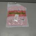 PRETTYGARDEN Womens Bell Long Sleeve Shirts Casual Cowl Neck Asymmetrical Slim Fit Crop Tops Y2K Going Out Spring Clothes (Pink, XXL)