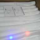 HONLYNE 100 PCS Foam Glow Sticks, Bulk Glow Sticks with 3 Modes Colorful Flashing, LED Light Sticks, Glow in Dark Party Supplies for Wedding, Raves, Birthday, Christmas, New Year