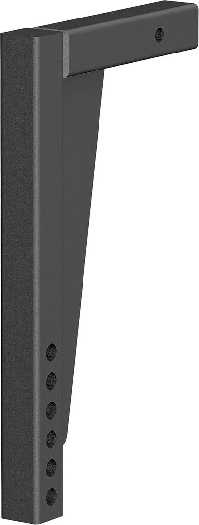 CURT 17125 Replacement Weight Distribution Hitch Shank, 2-Inch Receiver, 14-1/2-Inch Drop, Black