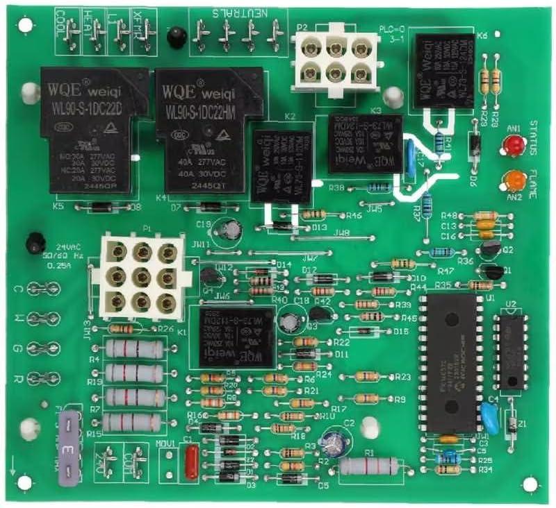903429 Control Board,Furnace Control Circuit Board for Inter-therm and Mill-er M1 Furnace,Replacement for Nordyne Furnace Control Circuit Board 903429