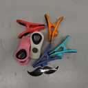 Mr. Pen- Chip Clips, Magnetic, 6 Pack, Bag Clips, for Chips, Food Packages, for Fridge (Vibrant)