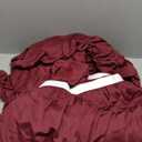 Peryiter 2 Pcs Sofa Covers Loveseat Couches Covers for Living Room Slipcover Set Furniture Protector for Couch Arm Chair, Form Fit Stretch, Wrinkle Proof(Burgundy,Milk Silk)