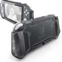 Mumba Grip Case for Nintendo Switch Lite (2019 Release), [Blade Series] TPU Protective Portable Cover Accessories Compatible with Switch Lite Console 2019 Release (FrostBlack)