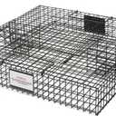 Squirrelinator Metal Wire & Heavy Duty, 2 Door Humane Live Squirrel Catch & Release Cage Trap, Holds up to 25 Squirrels, 1 Trap