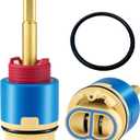 10670 Ceramic Cartridge,4.25 inch JH02BJ HL-40 Shower Cartridge,Used for Shower and Tub Faucet,Compatible with Aquasource/Glacier Bay Single Handle Shower Faucet