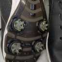 FENLERN Golf Shoes Men, Spiked, Waterproof Leather Upper, Cushioning F006 Size 12