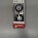 Koss KSC75 Portable On-Ear Clip Headphones, Retro Style, Ultra Lightweight, Silver and Black