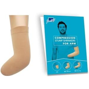 JianiMed Prosthetic Stump Shrinkers for Arm–Below Elbow - Short, Compression, HealthCare, Amputee arm sleeve, 20-30, Elastic, Size M JianiMed Prosthetic Stump Shrinkers for Arm–Below Elbow - Short, Compression, HealthCare, Amputee arm sleeve, 20-30, Elastic, Size M