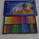 Oil Pastel Set,Professional Painting Soft Drawing Graffiti Art Crayons Washable Round Non Toxic Pastel Sticks for Artist,Kids,Student,Beginner (50 Colors)