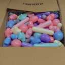 STARBOLO Ball Pit Balls for Toddlers - Macaron Ball Pit Balls Crush Proof Plastic Toy Balls for Toddlers Ball Pits, Baby Pool Water Toys,Ball Pit Play Tent,200pcs(Macaron)