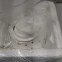 European Style Teapot Handmade Ceramic Teapot Pumpkin Fluted Shape Vintage Tea Party Set Gift (Polka dot)