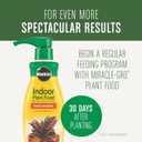 Miracle-Gro Houseplant Potting Mix - Fertilized Indoor Plant Soil for Containers, Designed to be Less Prone to Gnats, 4 qt.