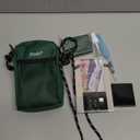 Funto Mini Watercolor Paint Set, All-in-One 24-Color Christmas Green Gift Travel Paint Kit, with Crossbody Bag, Watercolor Journal, Paint Water Cup, Pocket Set for Artists