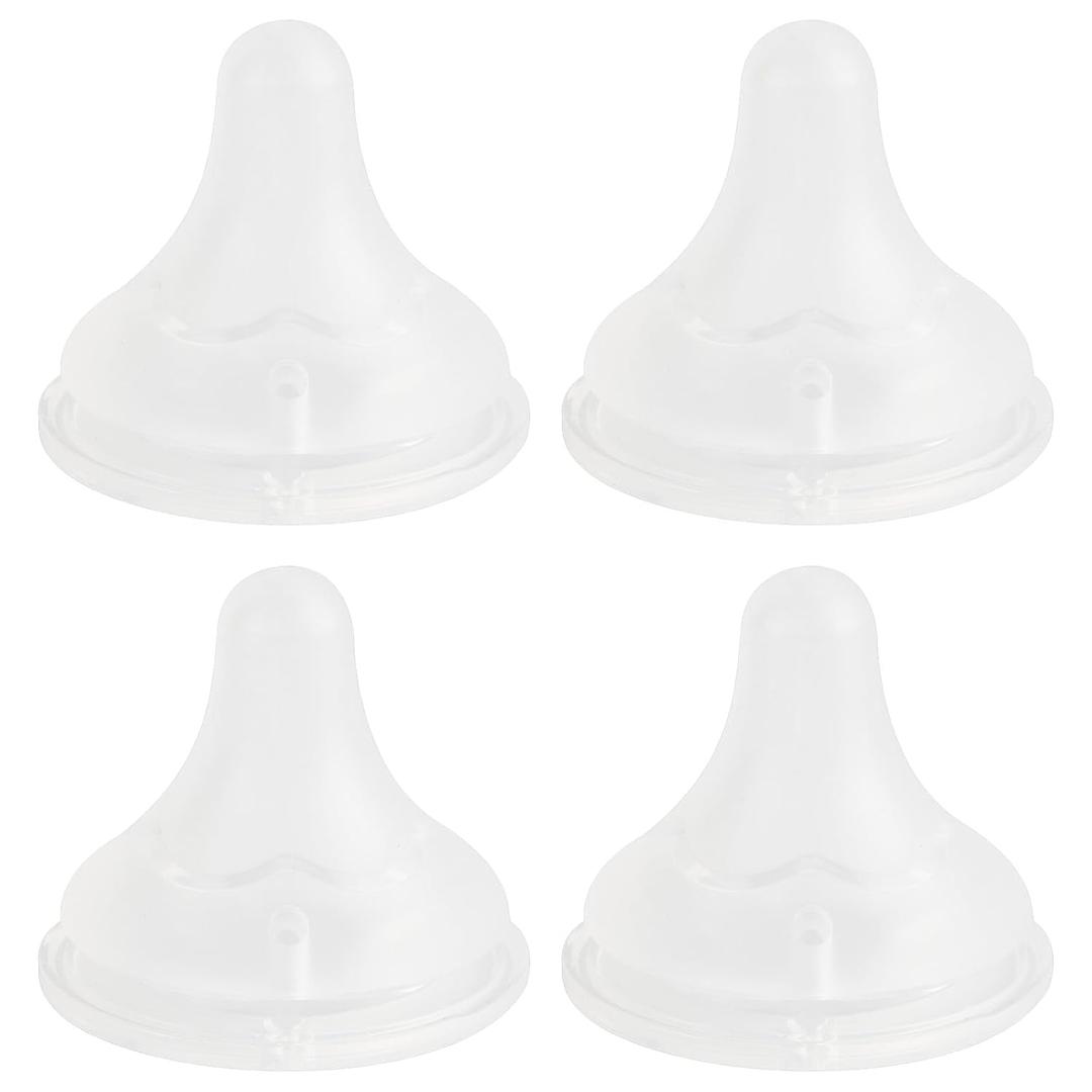 Silicone Nipple (L) for Spectra Baby Bottles, Fast Flow, 6m+, 4 Count