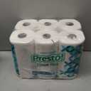 Amazon Brand - Presto! Flex-a-Size Paper Towels, 158 Sheet Huge Roll, 12 Rolls (2 Packs of 6), Equivalent to 38 Regular Rolls, White
