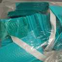 Fuxury Small Bubble Mailers 4x8" 100 Pack, Teal Bubble Mailer, Self Seal Padded Envelopes Gifts Mailing Envelopes Bubble Padded, Bubble Envelopes for Shipping, Small Business Usable Size 4x7"