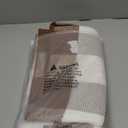 Buffalo Plaid Outdoor Rug 35.4'' x 59'' Black and White Front Door Mat Front Porch Rug Layered Welcome Door Mat for Front Porch Decor, Front Door, Farmhouse Decor,Entryway