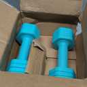 EQUIPRO Adjustable Dumbbell Set, 4 in 1 Free Weights Dumbbells Set for Women, Weights for Women at Home, 2lb 3lb 4lb 5lb with TPU Soft Rubber Handle for Home Gym Exercise Training