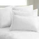Bluemoon Homes Set of 2 Pilow Shams 100% Egyptian Cotton 1000 Thread Count Pillow Cover Protector Premium Hotel Quality Bedding (King Size (20"X40"), White)
