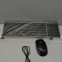 seenda Wireless Bluetooth Keyboard and Mouse Combo, COE401 Rechargeable Slim Keyboard Mouse, 3 Multi-Device Connection, Compact Quiet Set Compatible for Mac/Windows Laptop MacBook iPad, Black Gray