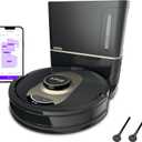 Shark AV2501AE AI Robot Vacuum with XL HEPA Self-Empty Base, Bagless, 60-Day Capacity, LIDAR Navigation, Perfect for Pet Hair, Compatible with Alexa, Wi-Fi Connected, Carpet & Hard Floor, Black