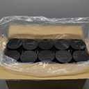 50 Pcs 10 Oz Plastic Jars with Lids Containers Storage Airtight Wide Mouth Food Jar Clear Cylinder Container for Grocery Kitchen Dry Food Butter Honey