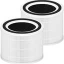 Core 300 Replacement Filter for LEVOIT Core 300 Core300-P Core 300S Core 300-P Air Purifier, Core 300-RF, 3-in-1 HEPA Activated Carbon, 2 Pack