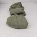 LAMIT Sage Green Linen Curtains 54 Inch Length 2 Panels, Light Filtering Panels Back Tab and Rod Pocket Neutral Drapes for Kitchen/Window/Bedroom, 52 x 54 Inch