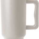 Simple Modern 40 oz Trek Tumbler with Handle and Straw Lid | Cup Holder Friendly Insulated Stainless Steel Travel Mug | Almond Birch