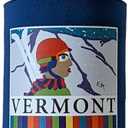 2 x Vermont Souvenir Can Coolers, Set of 4, Insulated Neoprene Beverage Holders, Multi-Color