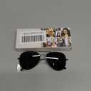 livho Sunglasses for Men Women Aviator Polarized Metal Mirror UV 400 Lens Protection