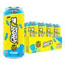 GHOST Energy Drink - 12-Pack, Sour Patch Kids Blue Raspberry, 16oz - Energy & Focus & No Artificial Colors - 200mg Natural Caffeine, L-Carnitine & Taurine - Gluten-Free & Vegan, Best By: 10/2026