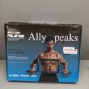 Ally Peaks Pull Up Bar for Doorway | Thickened Steel Max Limit 440 lbs Upper Body Fitness Workout Bar| Multi-Grip Strength for Doorway | Indoor Chin-Up Bar Fitness Trainer for Home Gym Portable (silver1)