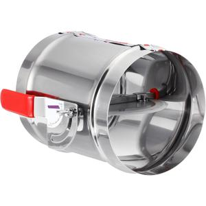 PATIKIL HVAC Duct Manual Volume Backdraft Damper, 6 Inch/150mm, Airflow Ducting Branch Vent Damper Air Control Valve, Adjustment Handle Stainless Steel, for HVAC