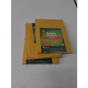 DUCK KRAFT BUBBLE MAILERS 3 Pack