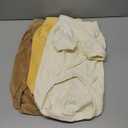 Dog Sweater, 3 Pack Dog Sweaters for Small Dogs Girl Boy, Ultra Soft Warm Puppy Clothes Coat for Winter (Camel+Beige+Yellow, XX-Large)