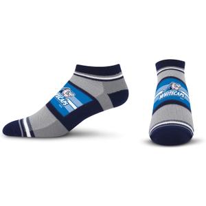 For Bare Feet Milb Streak No Show Sock (Medium, Team)