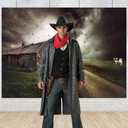 10x8ft Fairy Tale Tornado Halloween Party Photography Backdrop Farm Grassland Photo Background Chalet Girl Children Birthday Party Decor Newborn Video Shooting Studio Props