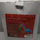 13.6 Ft Long Christmas Inflatable Decorations, Huge Xmas Inflatable Dragon Dinosaur with Trees Gift Hats Decors Built-in LED Lights Stakes Blow Up Yard Lawn Garden Party Santa Inflatables de Navidad