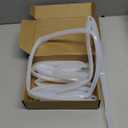 uxcell Frameless Glass Shower Door Sweep 177.17" Long for 1/4"(6mm) Glass U-Type Door Side Seal Strip
