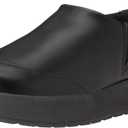 Amazon Essentials womens Comfortable Slip Resistant Service Shoe (8.5, Black)